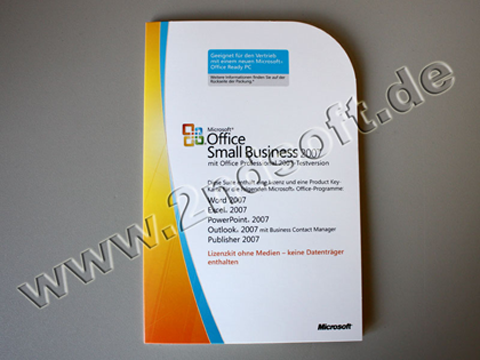 Microsoft Office 2007 SBE/MLK  Vollversion als Neuware günstig bei 2ndsoft kaufen!